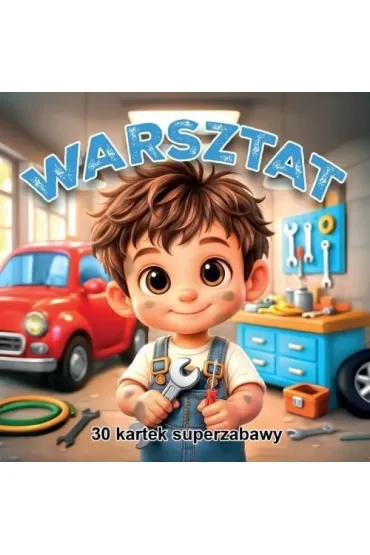 Warsztat. 30 kartek superzabawy. Kolorowanka
