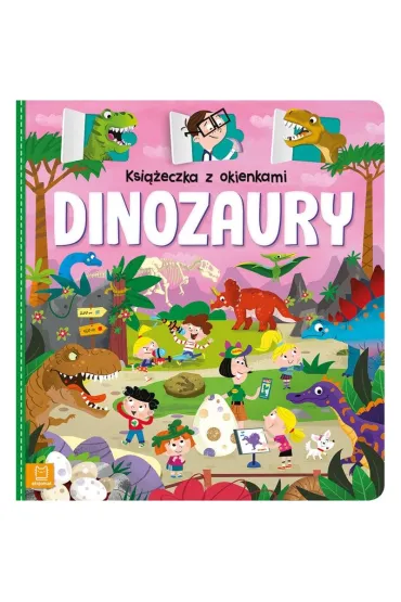 KSI��ECZKA Z OKIENKAMI. DINOZAURY - Agnieszka Bator