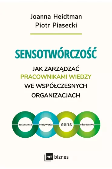 Sensotw�rczo��. Jak zarz�dza� pracownikami wiedzy we wsp�czesnych organizacjach - Joanna Heidtman, Piotr Piasecki