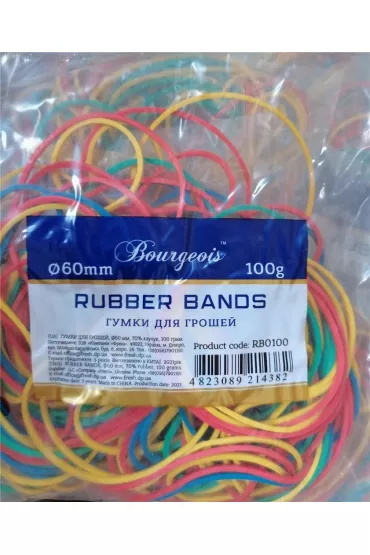 Fresh Gumki recepturki mix kolor�w 60 mm, 100 g