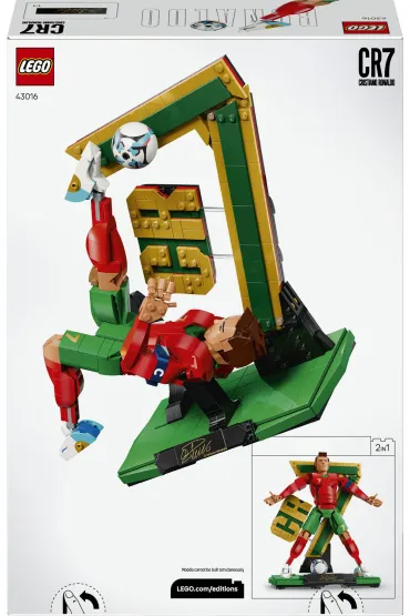 LEGO Editions Cristiano Ronaldo — pi�karska legenda 43016