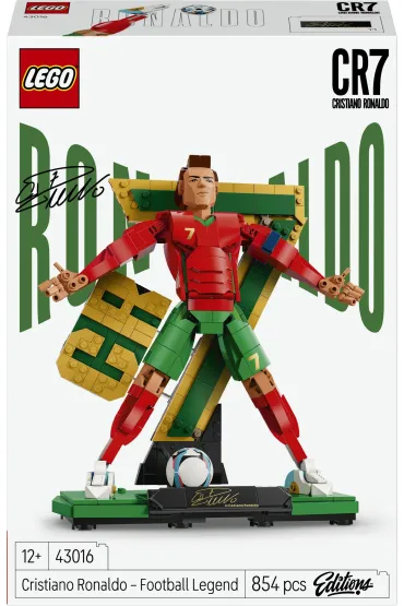 LEGO Editions Cristiano Ronaldo — pi�karska legenda 43016