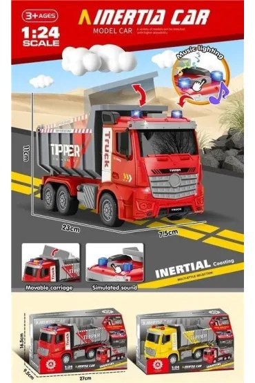 Auto ci�ar�wka ze �wiat�em i d�wi�kiem Merkpol