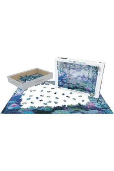 Puzzle 1000 el. Waterlilies by Claude Monet Eurographics