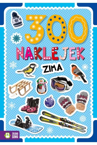 300 naklejek. Zima