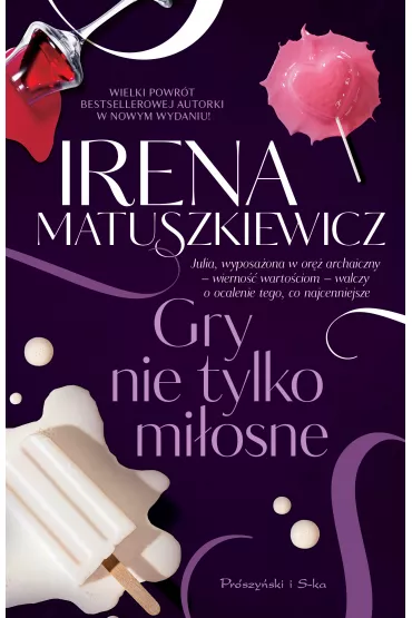eBook Gry nie tylko miosne mobi epub - Irena Matuszkiewicz