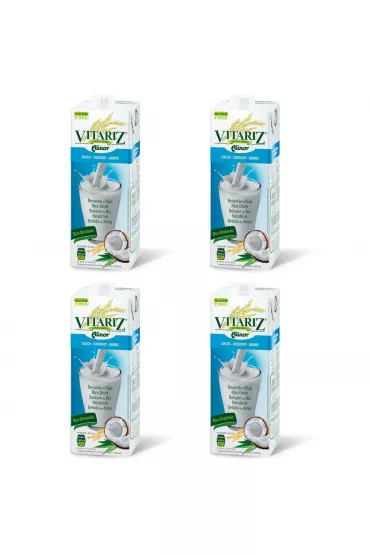 Vitariz Napj ryowy z kokosem Zestaw 4 x 1 L Bio