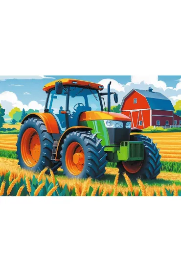 Puzzle 60 el. Pojazd rolnika Trefl