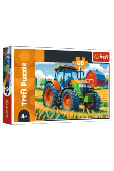 Puzzle 60 el. Pojazd rolnika Trefl