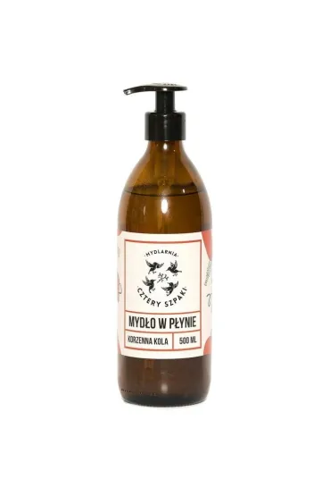 Mydlarnia 4 Szpaki Mydo w pynie korzenna kola 500 ml