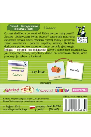 Odkrywam �wiat. Owoce. Kapitan Nauka