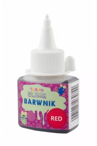 Slime Barwnik czerwony 35ml Tuban
