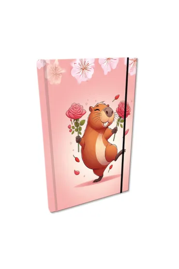 Bee-bee Notes A5 z gumk� Soft Touch Dancing Queen kratka