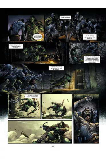 Turuk. �wiat Akwilonu. Orki i gobliny. Tom 1 - Jean-Luc Istin, Diogo Saito