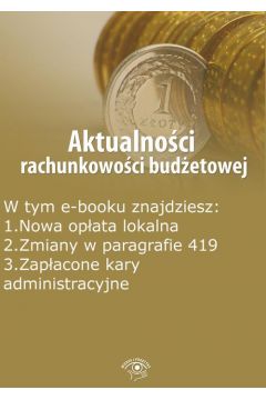 ePrasa Aktualnoci rachunkowoci budetowej, wydanie wrzesie 2015 r.