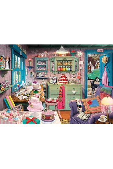 Puzzle 1000 el. Secret Puzzle. Pok�j babci Schmidt - Steve Read