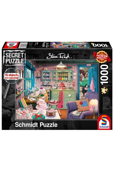 Puzzle 1000 el. Secret Puzzle. Pok�j babci Schmidt - Steve Read