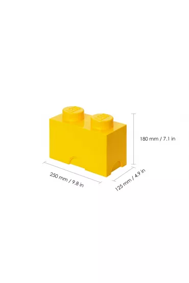 Pojemnik klocek LEGO Brick 2 ty