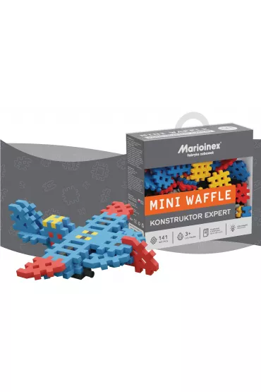Mini Waffle Konstruktor Expert Klocki konstrukcyjne Mini Waffle 141 element�w Konstruktor Expert MARIOINEX 904053