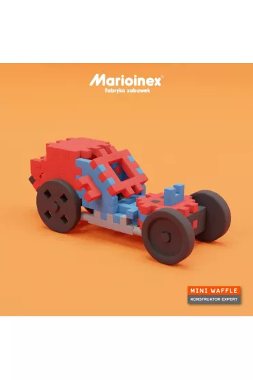 Mini Waffle Konstruktor Expert Klocki konstrukcyjne Mini Waffle 141 element�w Konstruktor Expert MARIOINEX 904053