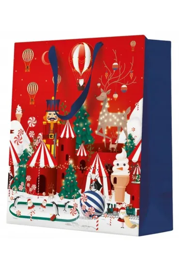 Paw Torba medium 20x25x10cm Winter Wonderland Christmas