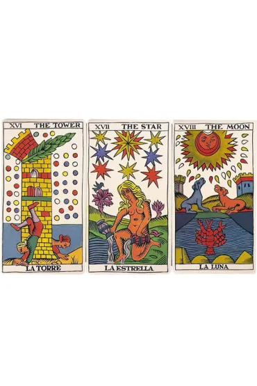Spanish Tarot, karty do wr�enia, edycja hiszpa�ska - Fournier Tarot
