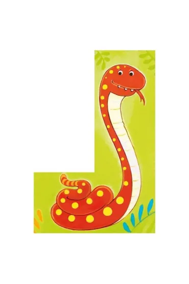 Puzzle Klocki uk�adanki - Dzikie zwierz�ta Goki