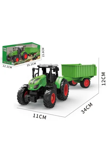 Traktor z przyczep� 34x11x12cm Madej