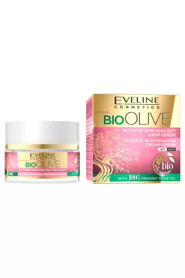 Eveline Cosmetics BIO Olive aktywnie odm�adzaj�cy krem-koncentrat do twarzy 50+ 50 ml