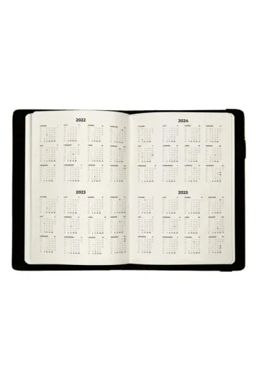 Drops Office Collection Planner 2026 dzienny A5 Print Space na gumk� kosmos