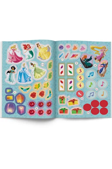 Disney ksi�niczka. 100 brokatowych naklejek