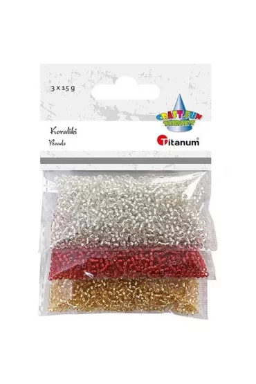 Titanum Koraliki plastikowe 15g