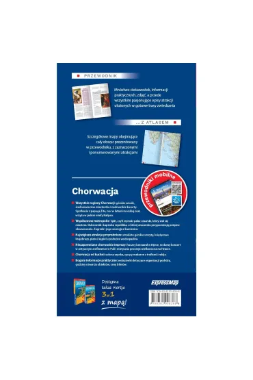 Chorwacja przewodnik z atlasem 2023 - Ewelina Szeratics