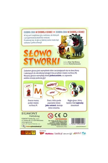 S�owoStworki Egmont - Alicja Mi�u�ska, Filip Mi�u�ski