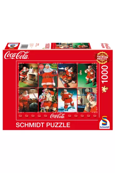 Puzzle 1000 el. Coca-Cola �wi�ty Miko�aj Schmidt