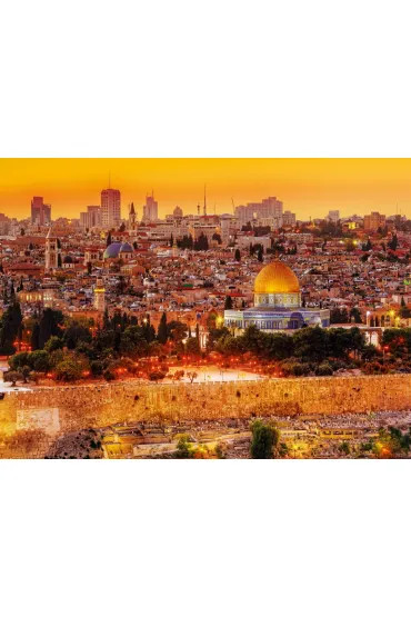 Puzzle 3000 el. Dachy Jerozolimy Trefl