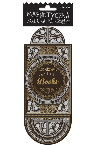 Henry Zak�adka magnetyczna owal Hello Books