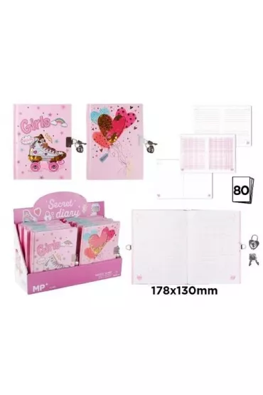 Mp Main Paper Notes z k��dk� Big Dream Girls MIX 178x130mm