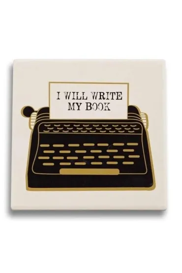 Half Moon Bay Pulteney Press Podk�adka pod kubek - I Will Write