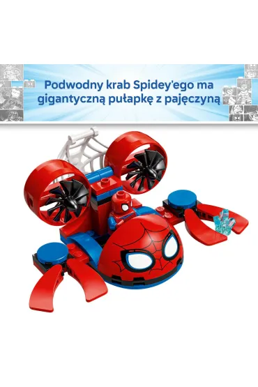 LEGO Marvel Spidey: podwodne pojazdy 11207