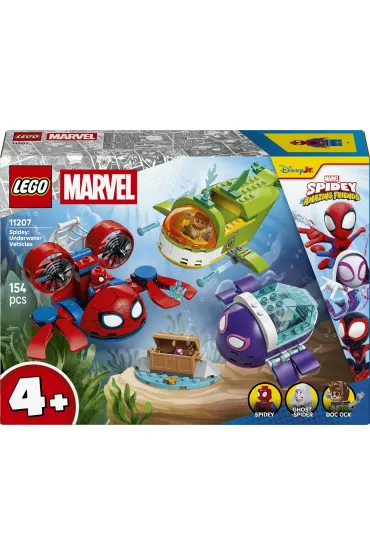 LEGO Marvel Spidey: podwodne pojazdy 11207