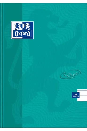 Brulion Oxford touch A5 z marginesem 90g, linia 96 kartek