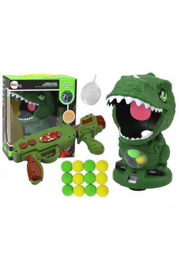Gra zr�czno�ciowa Strzelanie do dinozaura LeanToys