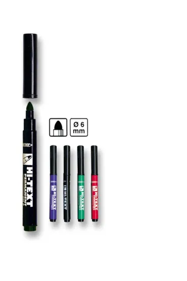 Fibracolor Marker pernamentny okr�g�y 25 szt.