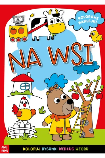 Na wsi. Kolorowe naklejki