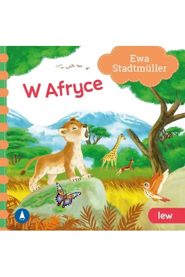 Ksi��eczka 162X162 TW W Afryce. Lew SKRZAT 077414 - Ewa Stadtmuller