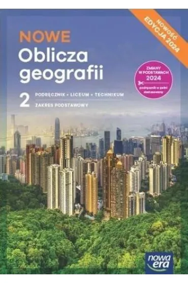 Pakiet NOWE Oblicza geografii 2. Podr�cznik i Karty pracy ucznia. Liceum i technikum. Zakres podstawowy. Edycja 2024 - Katarzyna Maci��ek, Krzysztof Wiedermann, Rados�aw Uliszak, Tomasz Rachwa�, Pawe�  Kroh