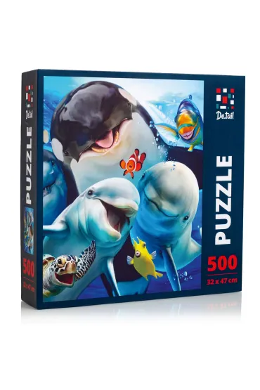 Puzzle 500 el. Ocean selfie Roter Kafer