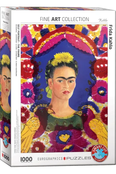 Puzzle 1000 el. Autoportret The Frame by Fridy Kahlo Eurographics