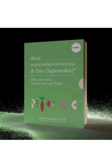 Pakiet: Dieta warzywno-owocowa dr Ewy D�browskiej - Beata Anna D�browska, Paulina  Borkowska